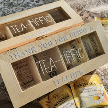 Load image into Gallery viewer, TEA-rrific Tea Chest