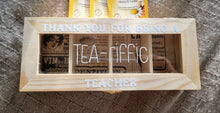 Load image into Gallery viewer, TEA-rrific Tea Chest