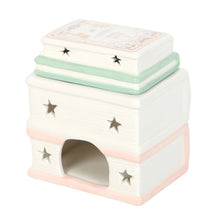 Load image into Gallery viewer, Wax Warmer-Whimsical Book Stack
