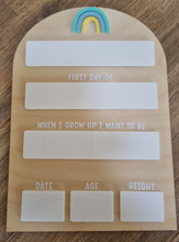 Load image into Gallery viewer, My First Day of Boards Arch- Lovely Arcadia Collection