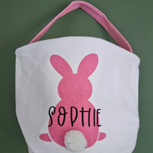 Load image into Gallery viewer, Cotton Tail Bunny Basket- Assorted Colours