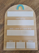 Load image into Gallery viewer, My First Day of  Boards Arch- Lovely Arcadia Collection
