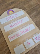 Load image into Gallery viewer, My First Day of  Boards Arch- Lovely Arcadia Collection
