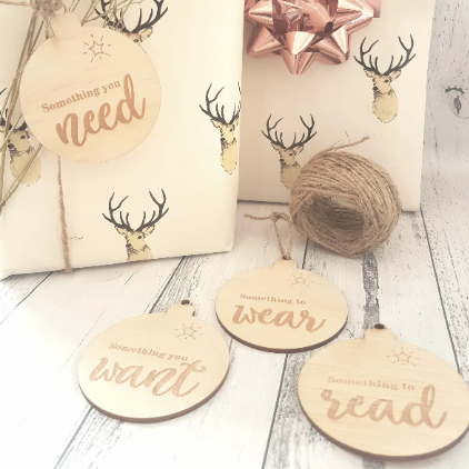 Christmas Gift Tags- Set of 4